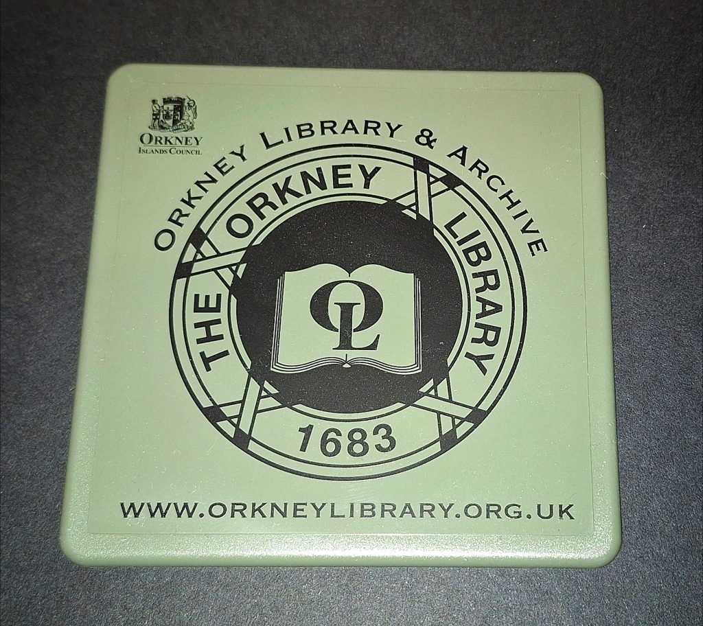 Orkney Library & Archive Plastic Coaster