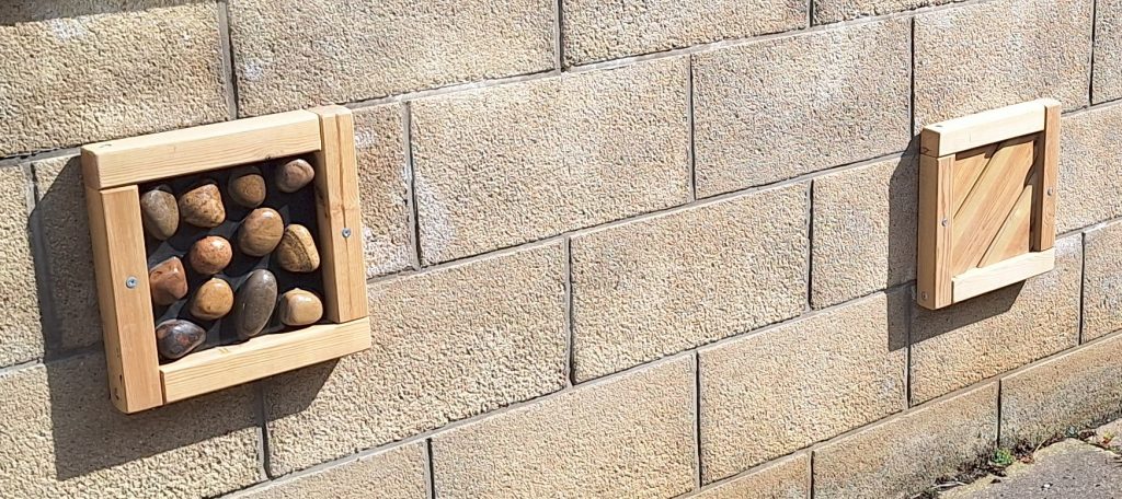 Tactile wooden panels