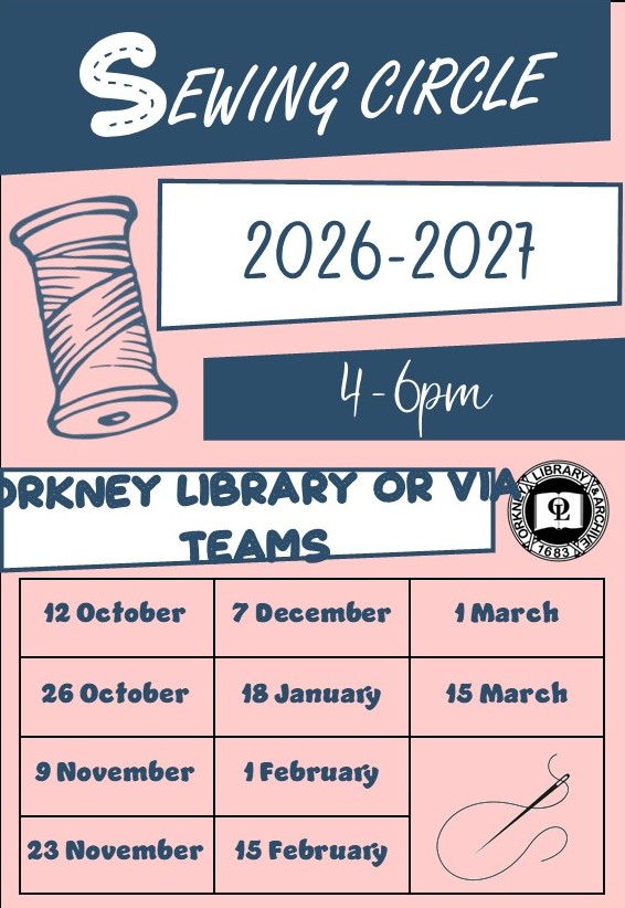 Sewing Circles dates for 2026-2027